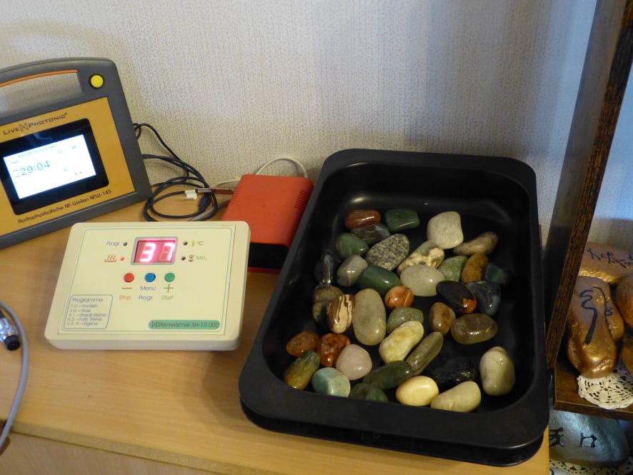 Warme Edelstein-Anwendungen